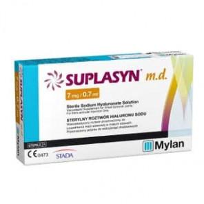 Suplasyn md 7 mg/ 0,7 ml, sterylny roztwór hiauluronu sodu, 0,7 ml, ampułkostrzykawka, 1 szt. - zdjęcie produktu