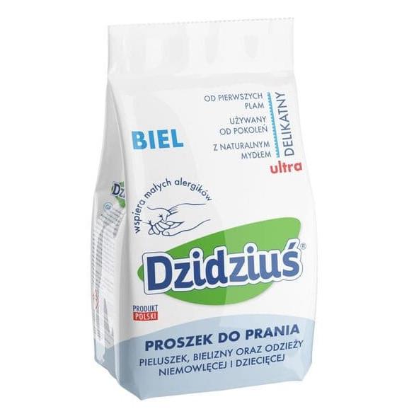 Dzidziuś, hipoalergiczny proszek do prania, 1,5 kg Dzidziuś, hipoalergiczny proszek do prania, 1,5 kg - zdjęcie produktu