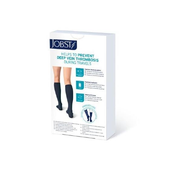 JOBST Travel, podkolanówki uciskowe, czarne, rozmiar 2, 1 para JOBST Travel, podkolanówki uciskowe, czarne, rozmiar 2, 1 para - zdjęcie produktu