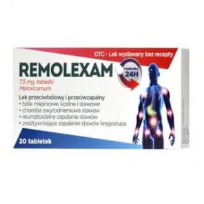 Remolexam 7,5 mg, tabletki, 20 szt. - zdjęcie produktu