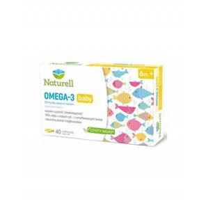 Naturell Omega-3 Baby, kapsułki twist-off, 40 szt. - zdjęcie produktu