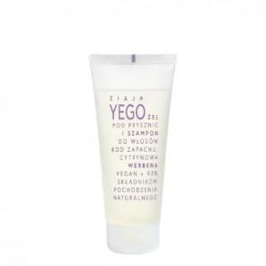 Ziaja Yego, żel pod prysznic i szampon do włosów, cytrynowa werbena, 200 ml - zdjęcie produktu