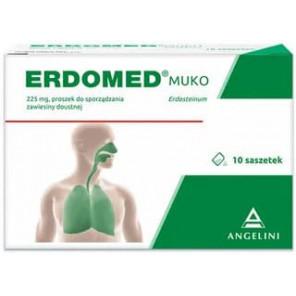 Erdomed Muko 225 mg, saszetki, 10 szt. - zdjęcie produktu