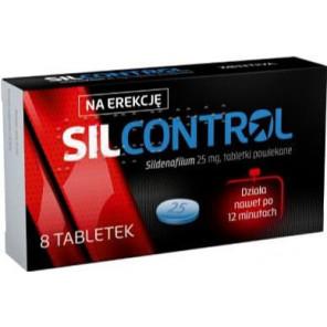 Silcontrol, 25 mg, tabletki powlekane, 8 szt. - zdjęcie produktu