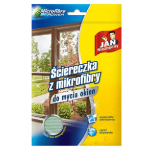 Jan Niezbędny, ściereczka z mikrofibry do mycia okien, 1 szt. - zdjęcie produktu