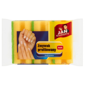 Jan Niezbędny, zmywak kuchenny profilowany, 3 szt. - zdjęcie produktu