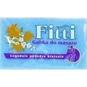 Fitti, gąbka kąpielowa, prostokątna, 1 szt. - zdjęcie produktu