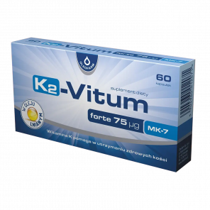 K2-Vitum forte 75 mg, kapsułki, 60 szt. - zdjęcie produktu