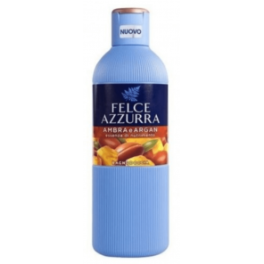 Felce Azzurra Amber & Argan, żel pod prysznic, 650 ml - zdjęcie produktu