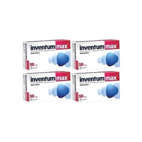 Inventum Max, 50 mg, tabletki, 4x 4 szt. Inventum Max, 50 mg, tabletki, 4x 4 szt. - zdjęcie produktu
