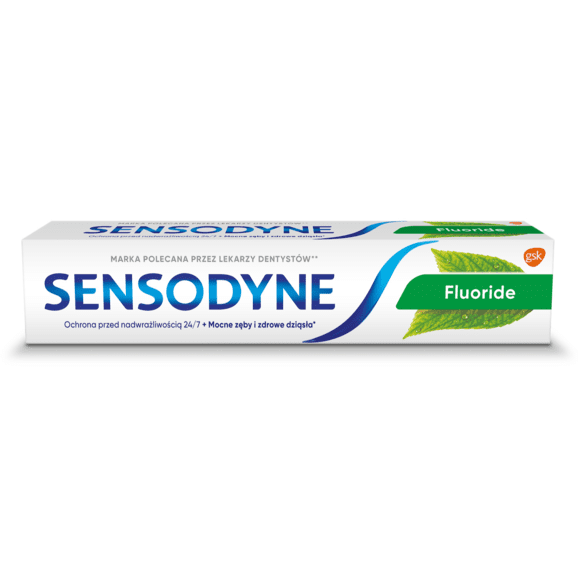 Sensodyne Fluoride, pasta do zębów, 75 ml Sensodyne Fluoride, pasta do zębów, 75 ml - zdjęcie produktu