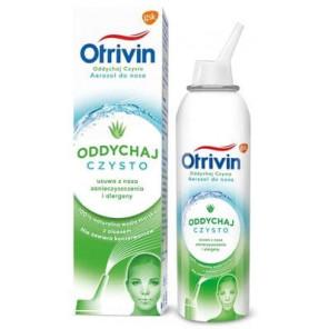 Otrivin Oddychaj Czysto, areozol do nosa z ekstraktem z aloesu, 50 ml - zdjęcie produktu