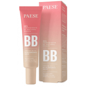 PAESE, krem koloryzujący BB z kwasem hialuronowym, 03W Natural, 30 ml - zdjęcie produktu