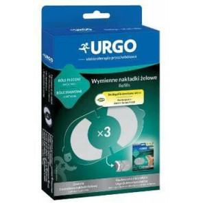 Urgo Tens, wymiennie nakładki żelowe do elektrostymulatora, 3 szt. - zdjęcie produktu