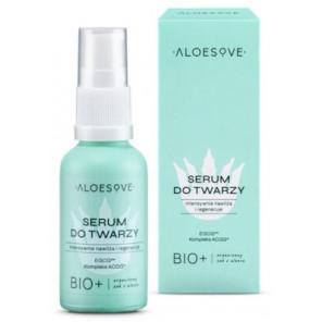 Aloesove, aloesowe nawilżające serum do twarzy, 30 ml - zdjęcie produktu