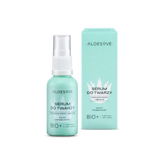 Aloesove, aloesowe nawilżające serum do twarzy, 30 ml Aloesove, aloesowe nawilżające serum do twarzy, 30 ml - zdjęcie produktu