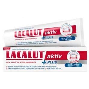 Lacalut Aktiv Plus, pasta do zębów, 75 ml - zdjęcie produktu