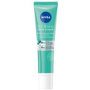 Nivea Derma Skin Clear, peeling złuszczający na noc, 40 ml - zdjęcie produktu