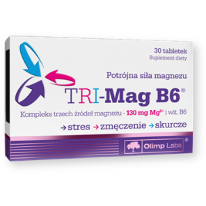 Olimp Tri-Mag B6, tabletki, 30 szt. - zdjęcie produktu
