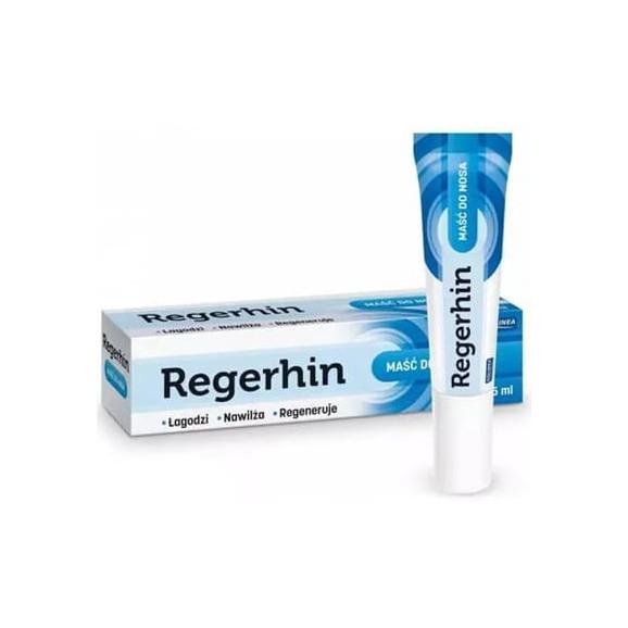 Regerhin, maść do nosa, 15 ml Regerhin, maść do nosa, 15 ml - zdjęcie produktu