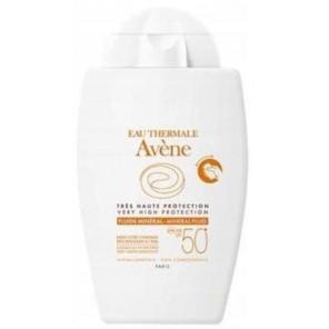 Avene Eau Thermale, fluid mineralny SPF 50+, 40 ml - zdjęcie produktu