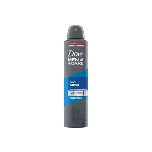 Dove Men Care Cool Fresh, dezodorant w sprayu, 250 ml Dove Men Care Cool Fresh, dezodorant w sprayu, 250 ml - zdjęcie produktu