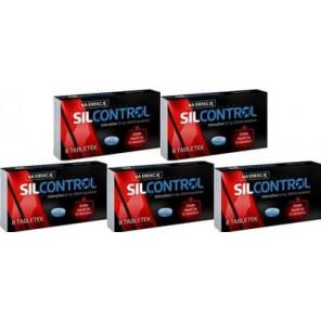 Silcontrol, 25 mg, tabletki powlekane, zestaw 5x 8 szt. - zdjęcie produktu