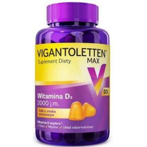 Vigantoletten Max, żelki o smaku cytrynowym, 60 szt. - zdjęcie produktu