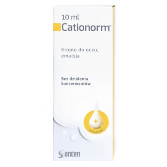 Cationorm, krople do oczu, 10 ml Cationorm, krople do oczu, 10 ml - zdjęcie produktu