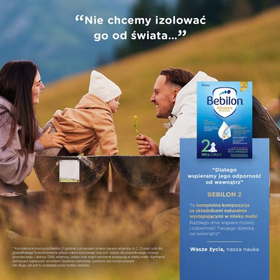 Bebilon 2 Advance Pronutra, mleko następne po 6. miesiącu, 1000 g (2 x 500 g) - zdjęcie produktu