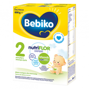 Bebiko 2, mleko następne po 6 miesiącu, proszek, 600 g - zdjęcie produktu
