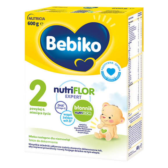 Bebiko 2, mleko następne po 6 miesiącu, proszek, 600 g Bebiko 2, mleko następne po 6 miesiącu, proszek, 600 g - zdjęcie produktu