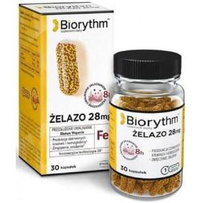 Biorythm Żelazo 28 mg, kapsułki, 30 szt. - zdjęcie produktu