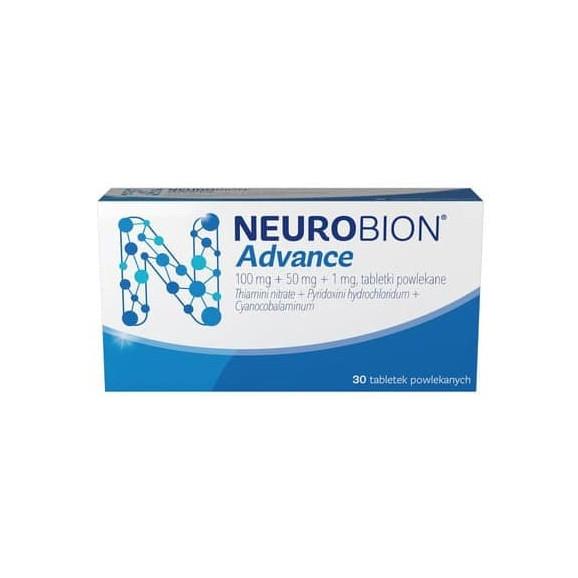 Neurobion Advance, tabletki, 30 szt. Neurobion Advance, tabletki, 30 szt. - zdjęcie produktu