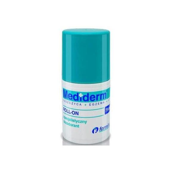 Mediderm, specjalistyczny dezodorant w kulce, 75 ml Mediderm, specjalistyczny dezodorant w kulce, 75 ml - zdjęcie produktu