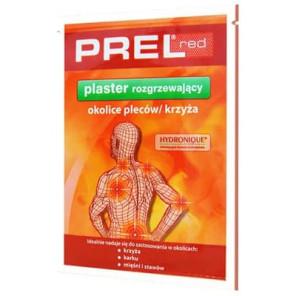 Prel Red, plaster hydrożelowy, rozgrzewający okolice pleców i krzyża, 1 szt. - zdjęcie produktu