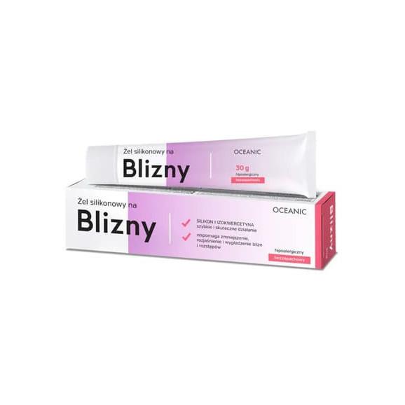 Oceanic, żel silikonowy na blizny, 30 g Oceanic, żel silikonowy na blizny, 30 g - zdjęcie produktu