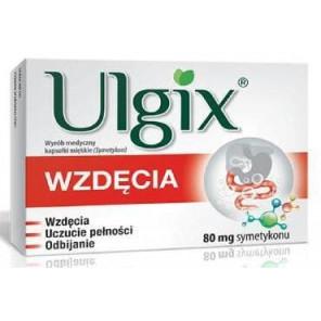 Ulgix Wzdęcia 80 mg, kapsułki, 25 szt. - zdjęcie produktu