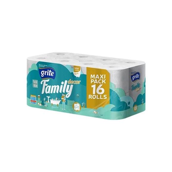 Grite Family Decor, papier toaletowy, 16 szt. Grite Family Decor, papier toaletowy, 16 szt. - zdjęcie produktu