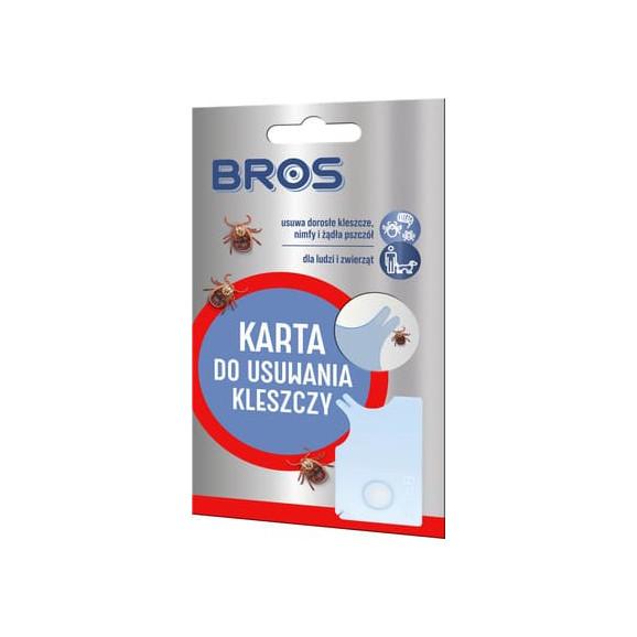 Bros, karta do usuwania kleszczy, 1 szt. Bros, karta do usuwania kleszczy, 1 szt. - zdjęcie produktu