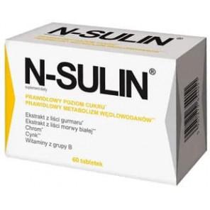 N-Sulin, tabletki, 60 szt. - zdjęcie produktu