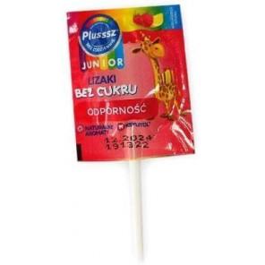 Plusssz Junior Odporność, lizak bez cukru, 1 szt. - zdjęcie produktu