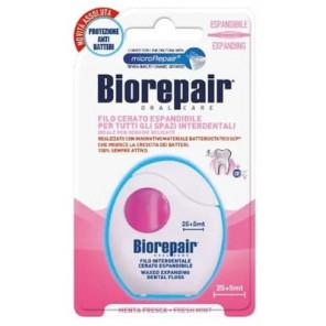 Biorepair, pęczniejąca woskowana nić dentystyczna 25 m + 5 m, 1 szt. - zdjęcie produktu