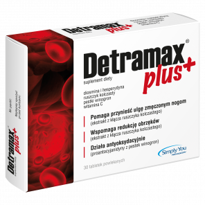 Detramax Plus, tabletki, 30 szt. - zdjęcie produktu