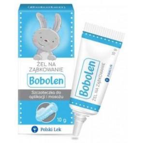 Bobolen, żel na ząbkowanie, 10 g + szczoteczka, 1 szt. - zdjęcie produktu