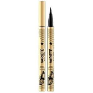 Eveline Cosmetics Variete Eyeliner, wodoodporny eyeliner czarny, 7 ml - zdjęcie produktu