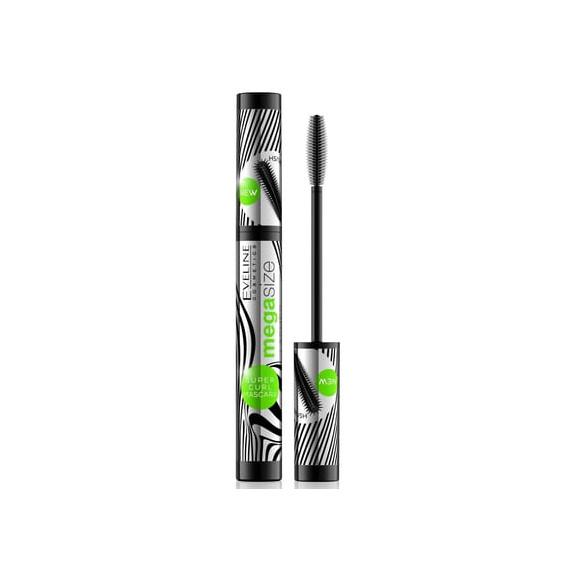 Eveline Cosmetics Mega Size Lashes Mascara, tusz do rzęs podkręcający, 10 ml Eveline Cosmetics Mega Size Lashes Mascara, tusz do rzęs podkręcający, 10 ml - zdjęcie produktu