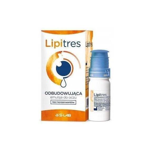 Lipitres, emulsja do oczu, 10 ml Lipitres, emulsja do oczu, 10 ml - zdjęcie produktu
