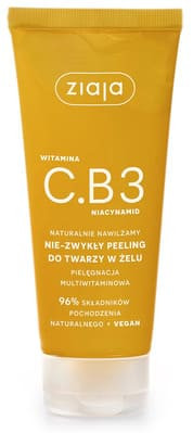 Ziaja Witamina C.B3 Niacynamid, nie-zwykły peeling do twarzy w żelu, 100 ml
