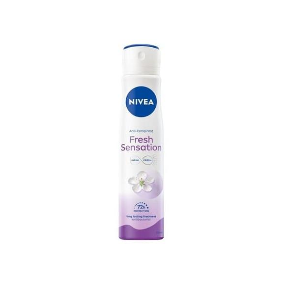 Nivea Fresh Sensation, dezodorant w sprayu dla kobiet, 250 ml Nivea Fresh Sensation, dezodorant w sprayu dla kobiet, 250 ml - zdjęcie produktu
